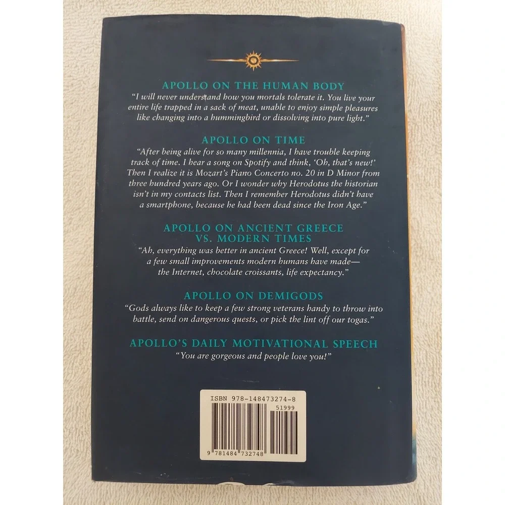 The‎ Trials of Apollo: The Hidden Oracle Book One - Rick Riordan Hardcover